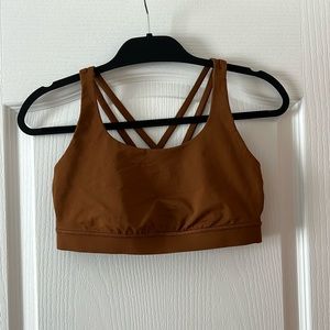 Lululemon Energy Bra - Size 8 Copper Brown